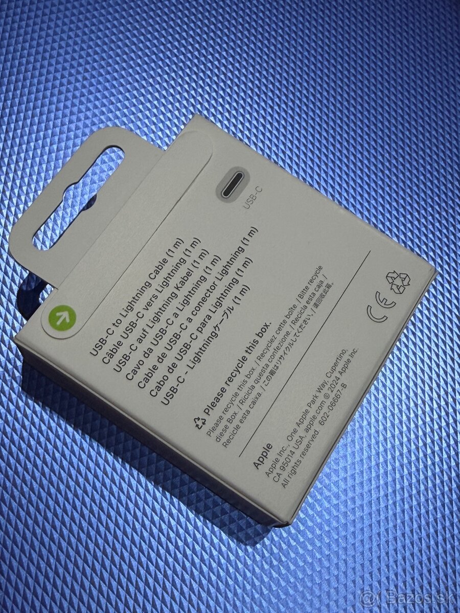 Apple USB-C to Lightning kábel (1 m). Originalny nový ‼️ - 5