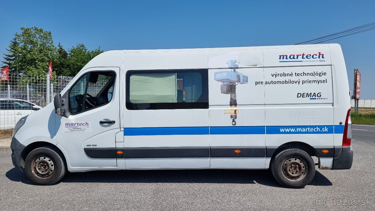 Renault Master 2.3dCi 125k M6 6.miest za 8.500 € s DPH - 5