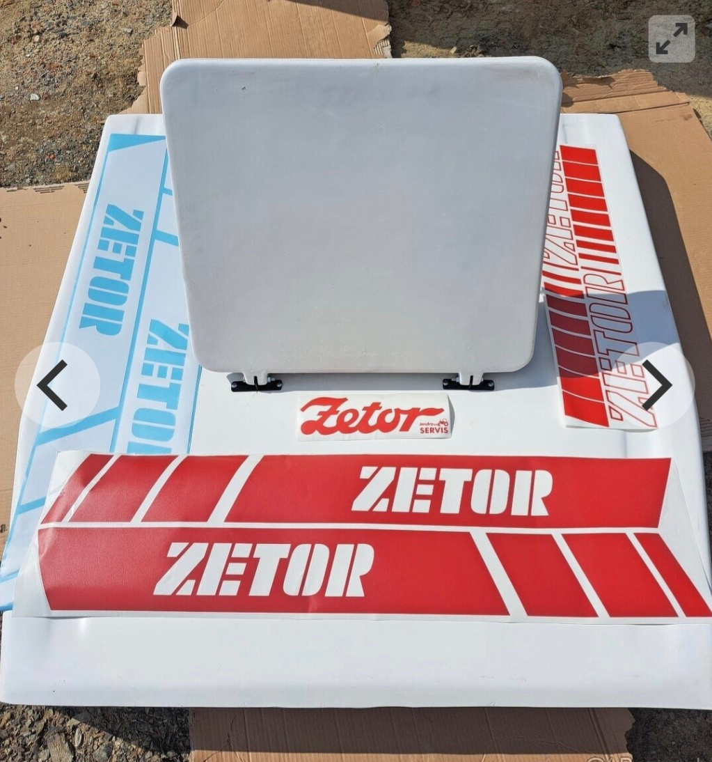 Calunena strecha traktor Zetor - 5