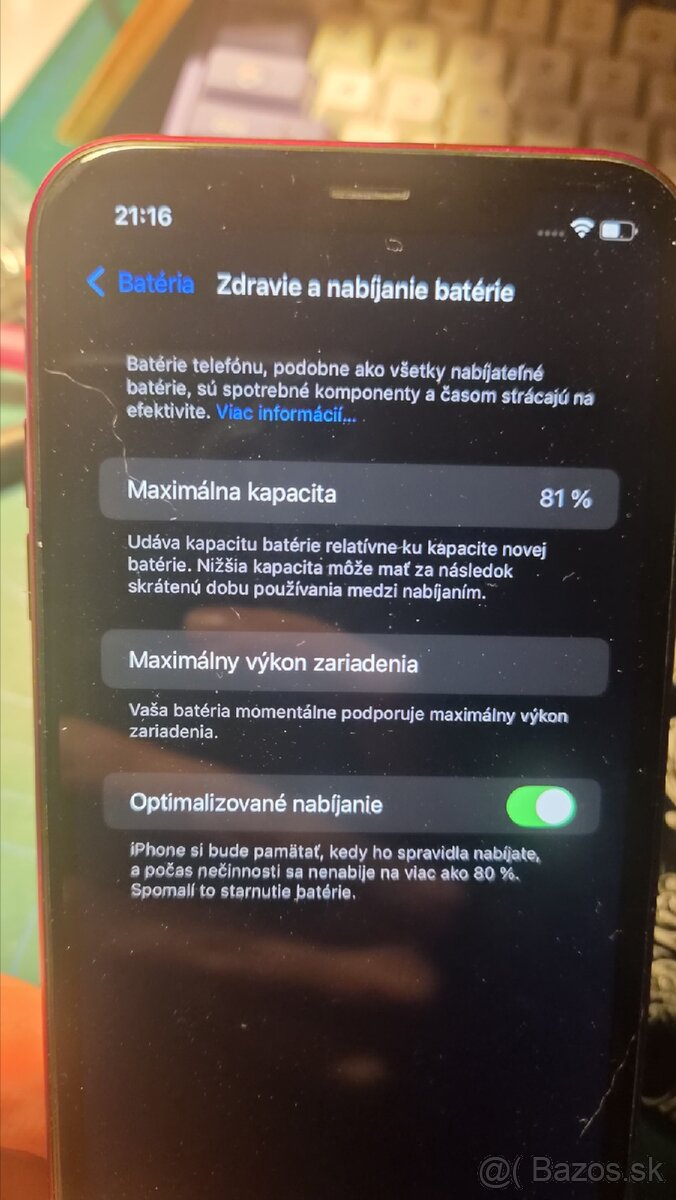 XR iPhone 64GB Červený - 5