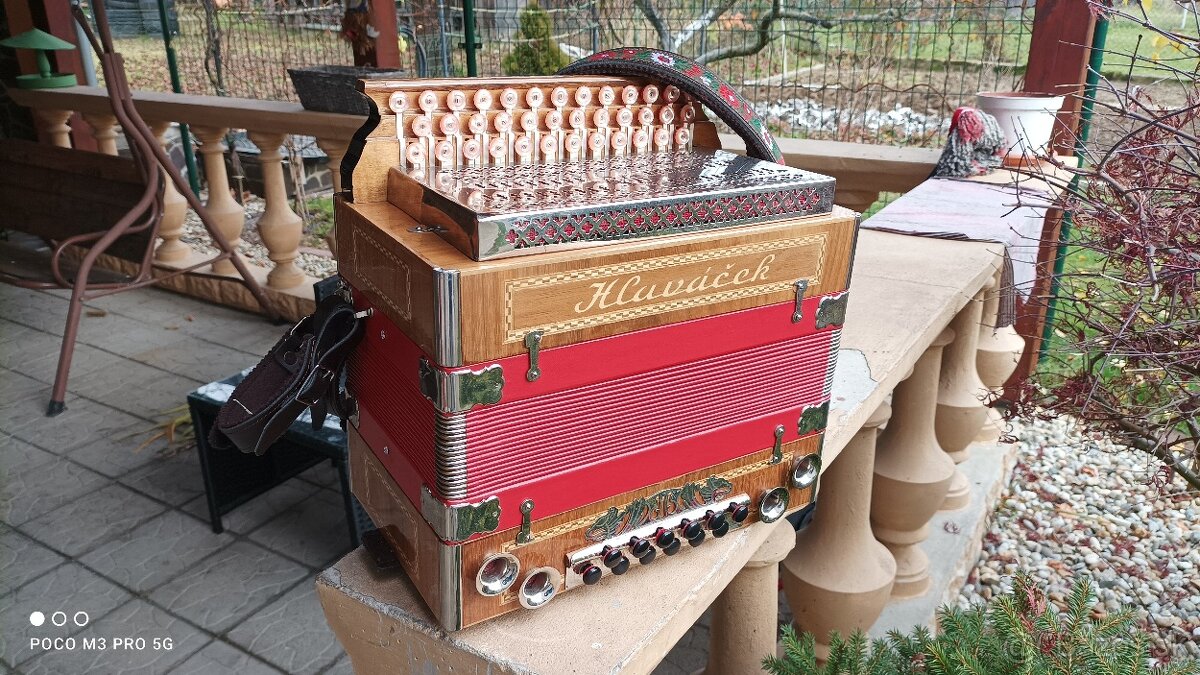 Harmonika-Heligonka.Hlaváček-Trojhlasná. - 5