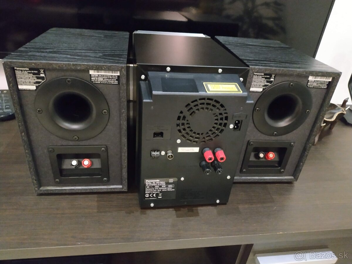 Predám audio systém Panasonic SA-PMX4 - 5