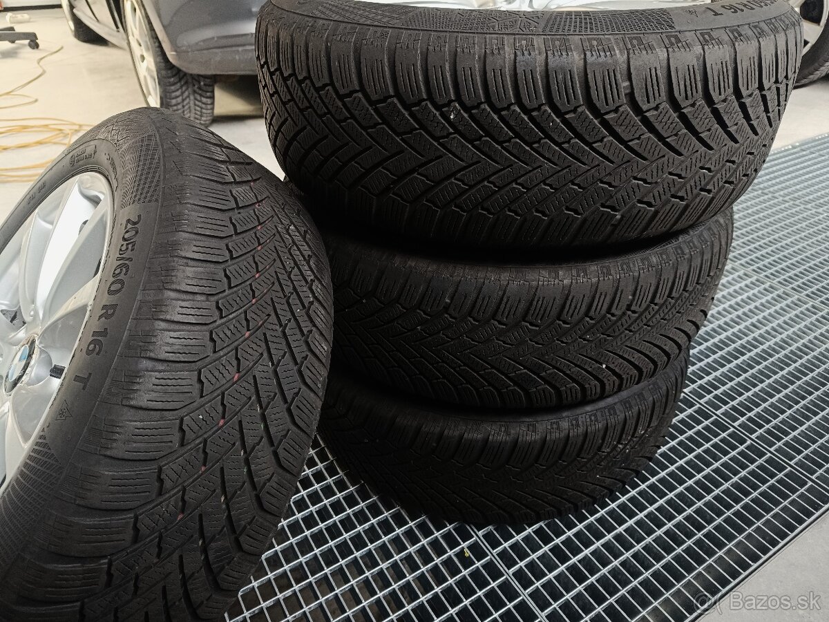 ✳️AL DISKY BMW 5 X 120 R 16 ZIMNÉ PNEU 205/60 R 16✳️ - 5
