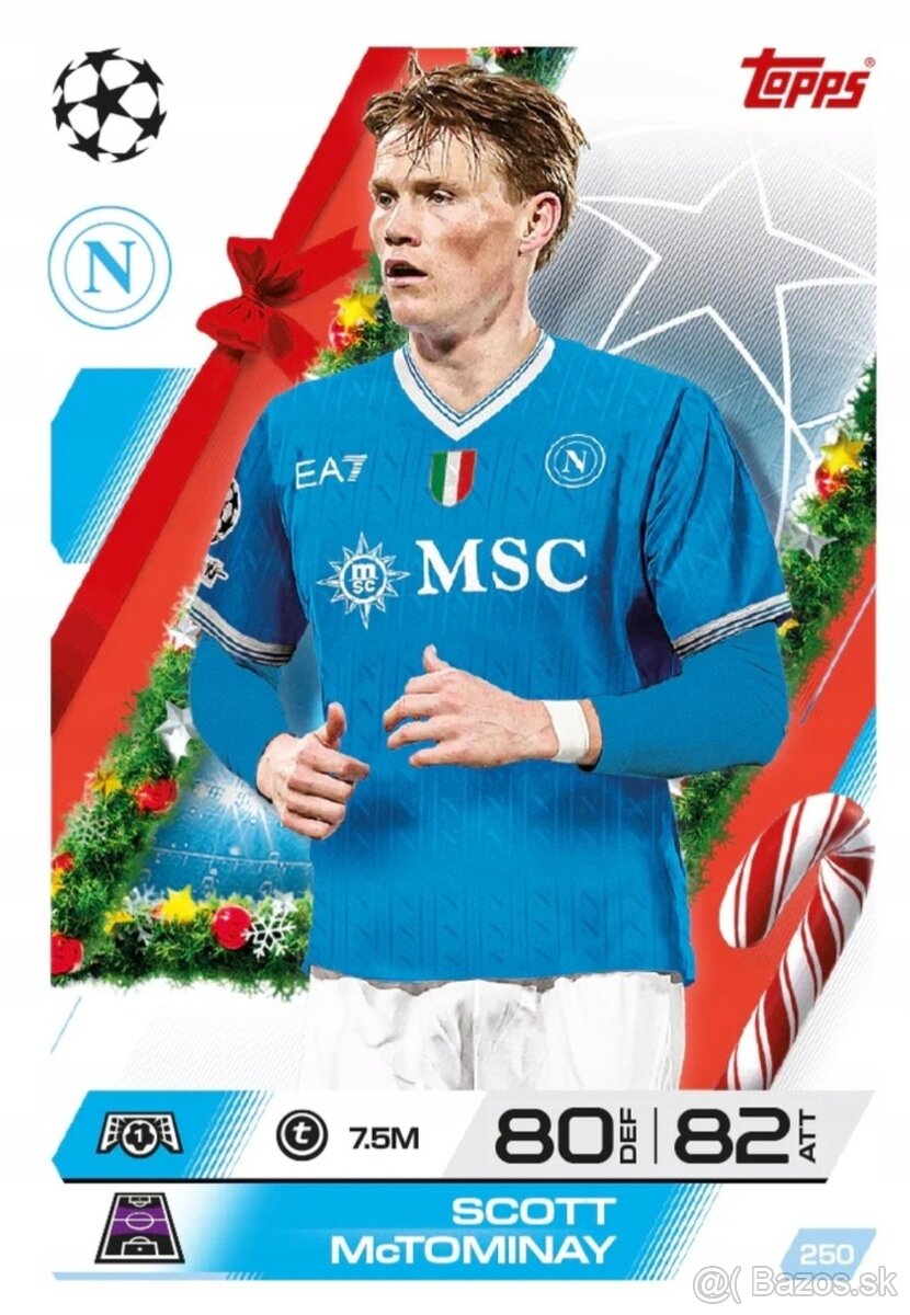 Adventný kalendár Topps UCC Match Attax 2025/26 - 5
