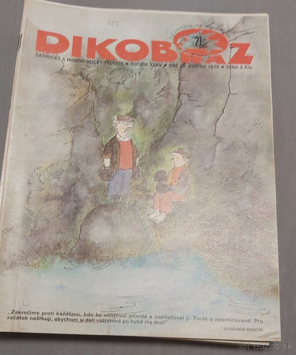 PREDÁM DIKOBRAZ KOMPLETNÝ ročník 1979 - 5