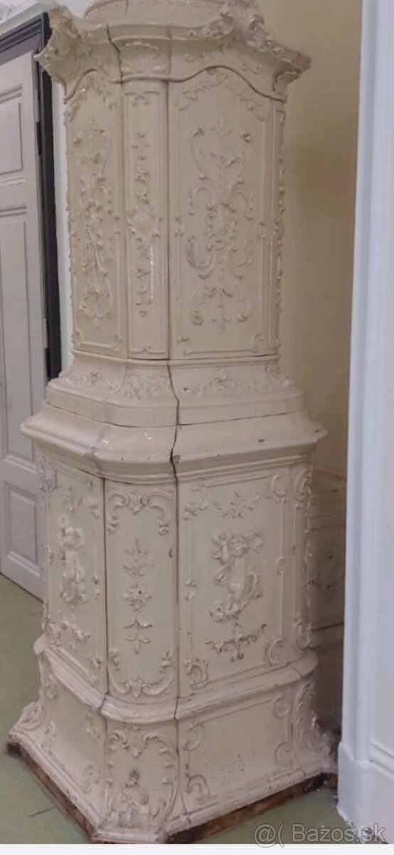 Kachlova pec starožitná - 5