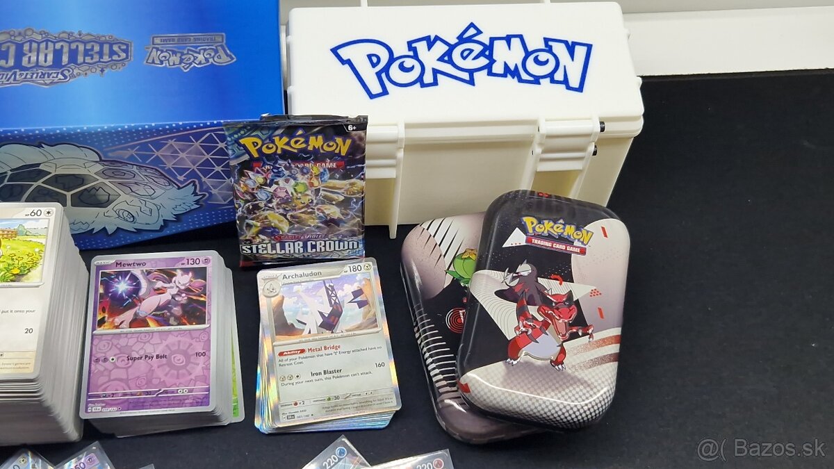 Pokémon karty Stellar Crown – bulk lot, holo/reverse/EX/V - 5