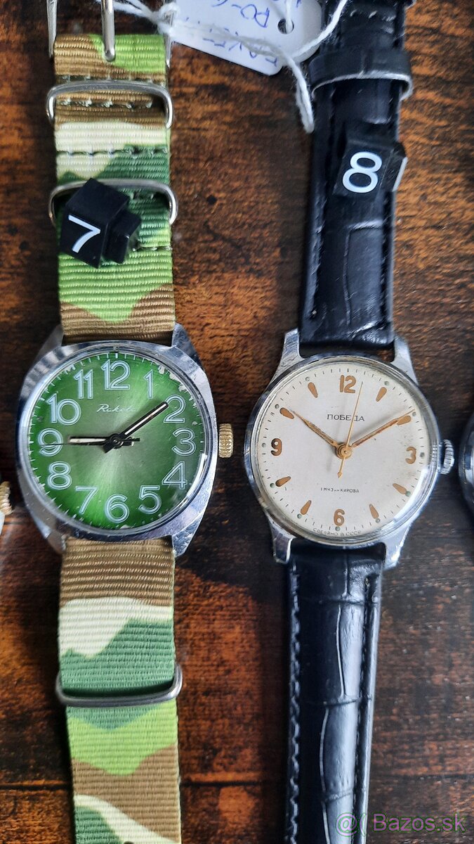 Ruske hodinky kus 30€ - 5