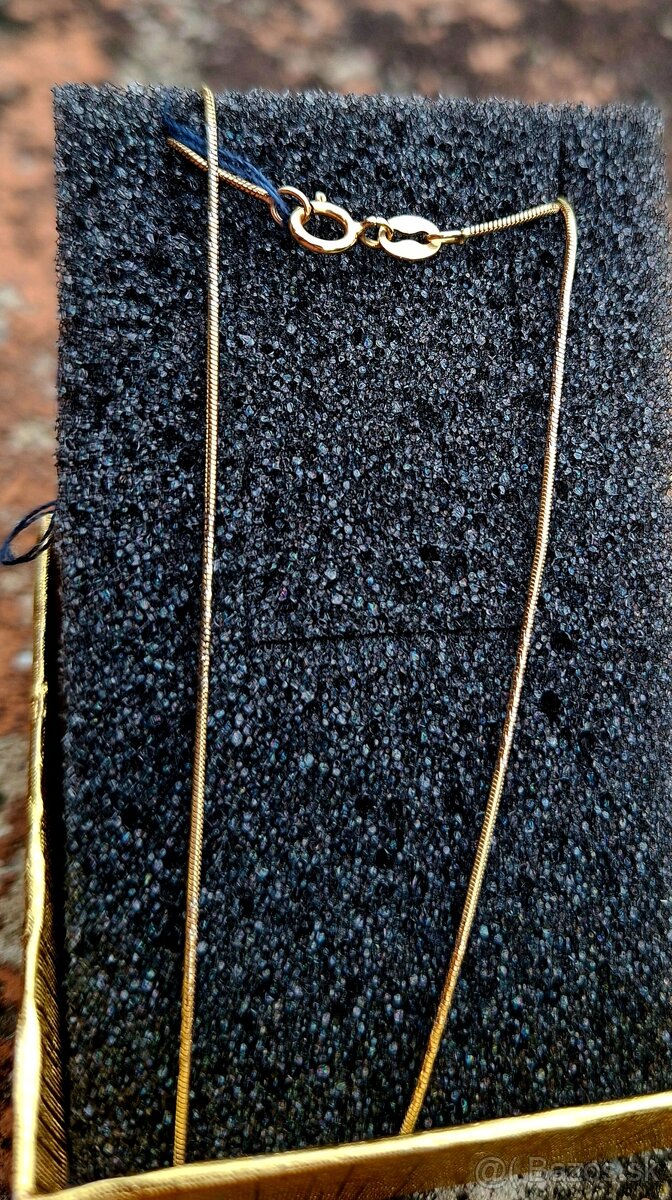 Zlata retiazka lisovana 585 - 5