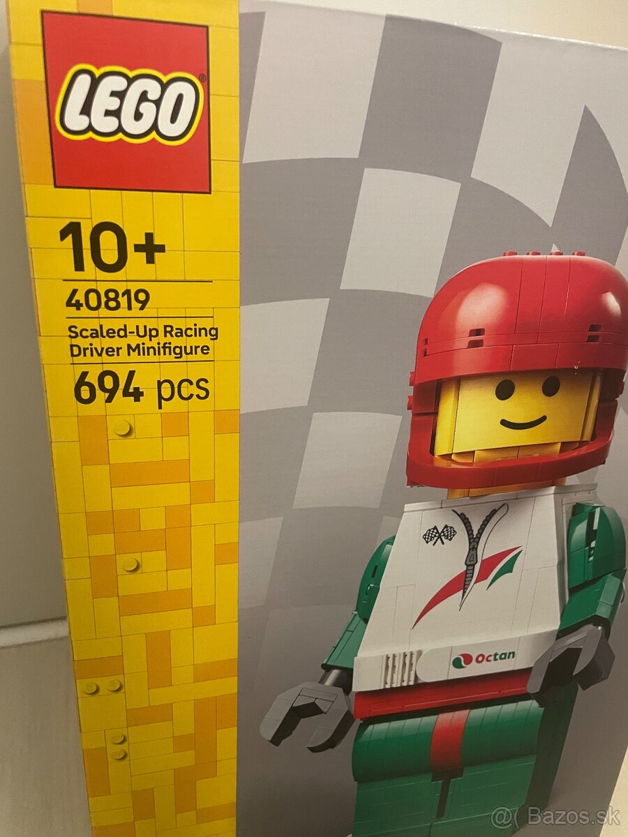 Lego 40819 Zväčšená minifigúrka pretekar - 5