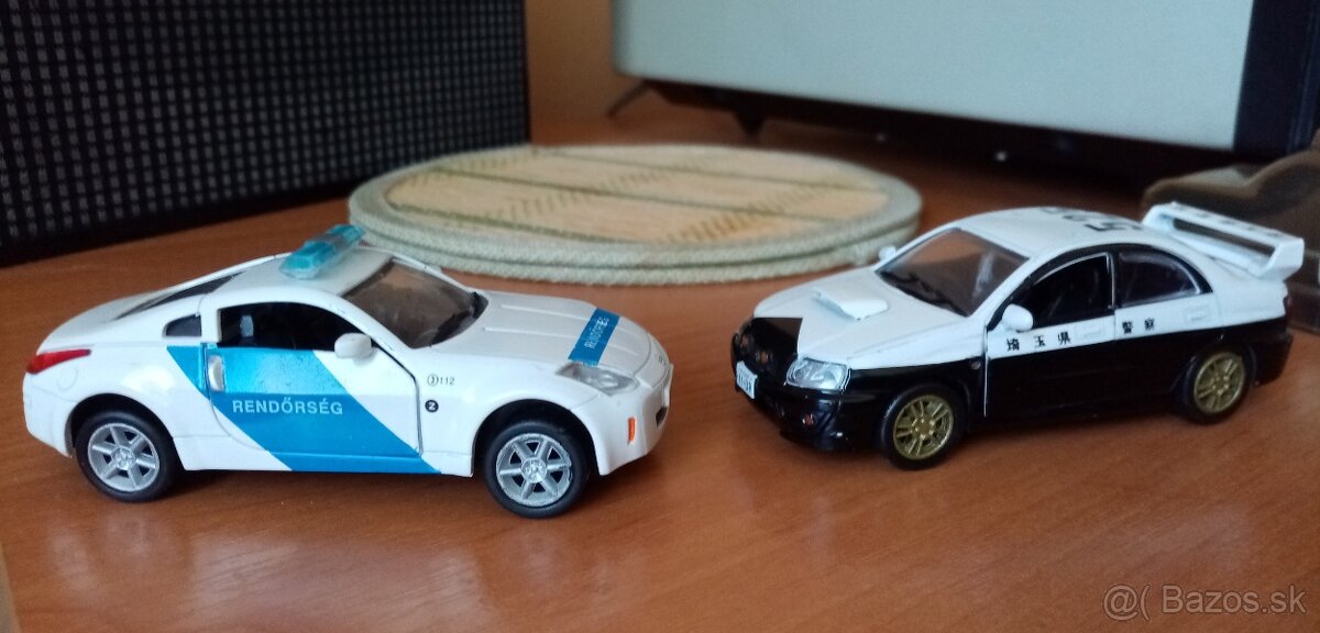 Modely policajných áut 1:43 AMERcom colection - 5