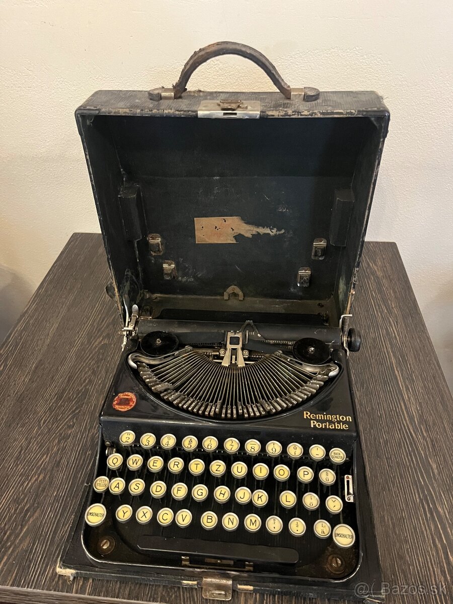 Písací stroj Remington Portable - 5