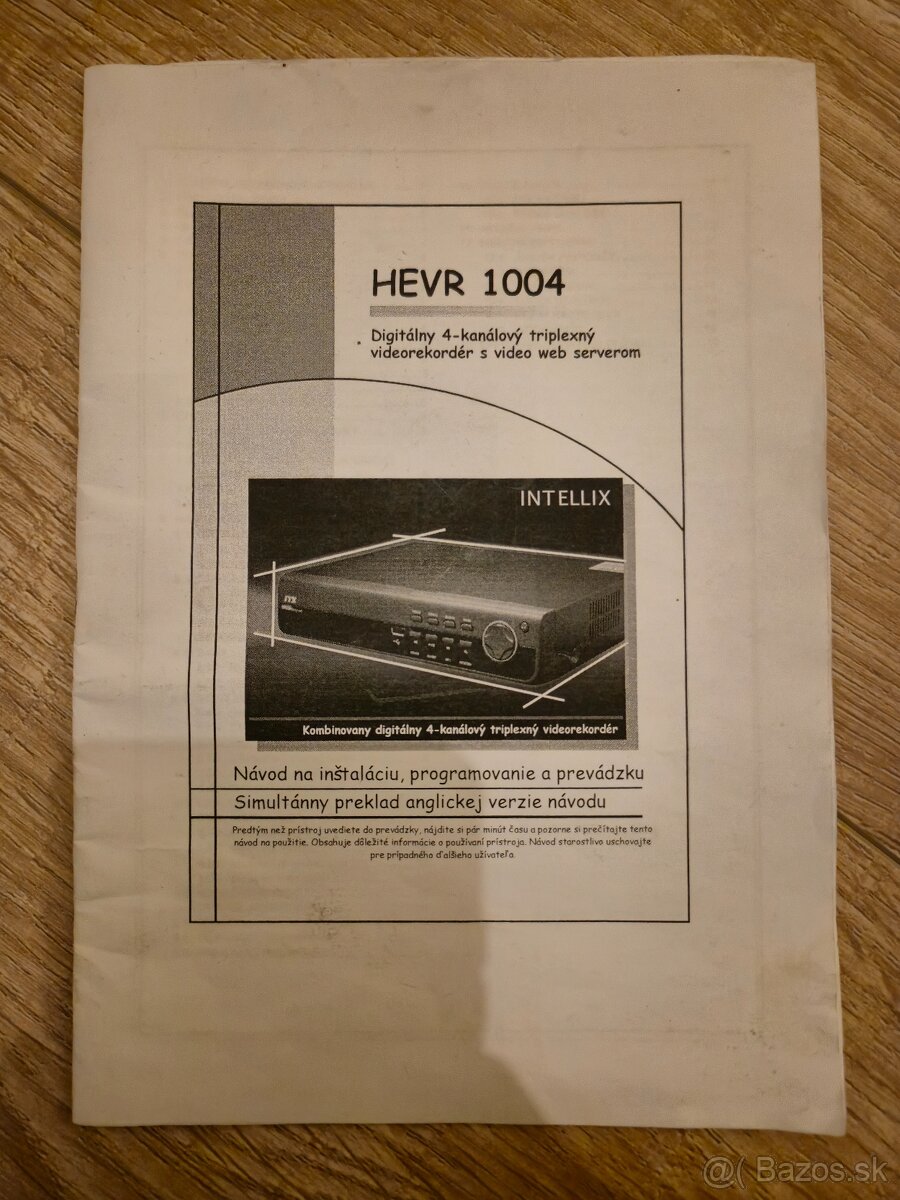 Predám digtiálny kamerový video rekordér - 5