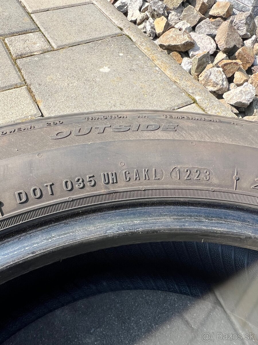 215/55 r18 letné 4kusy - 5