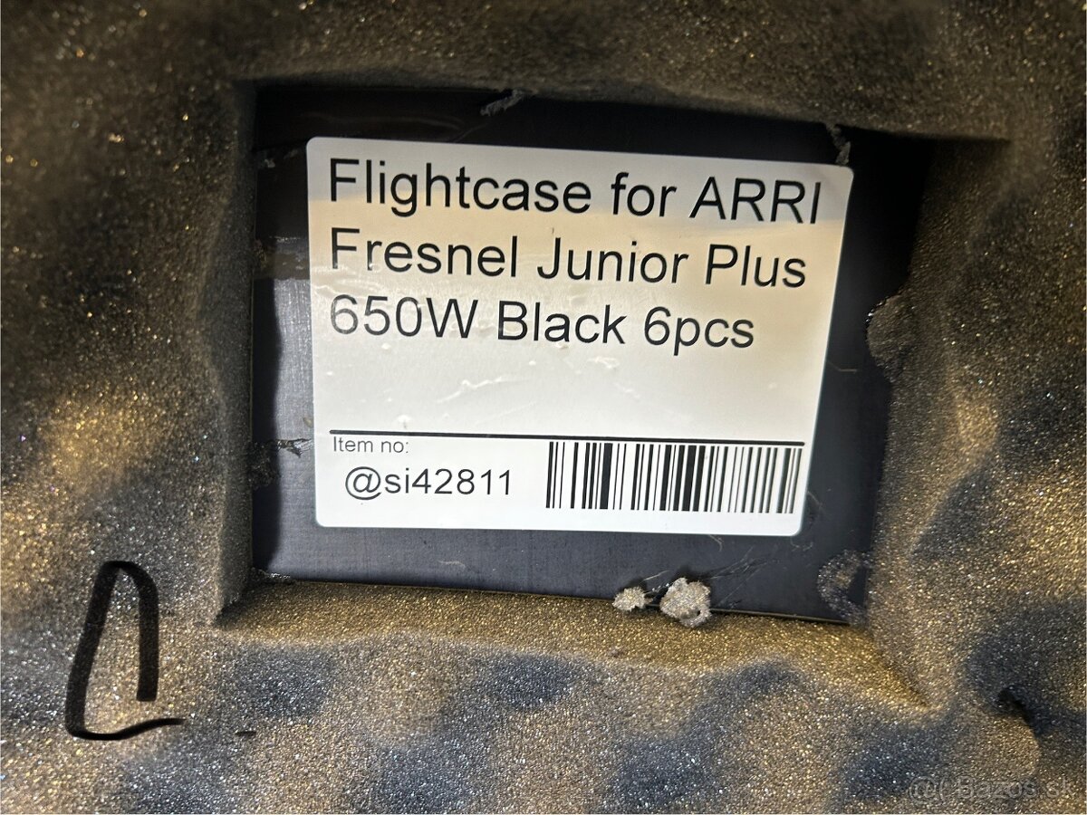 Set Arri 650 junior plus 6ks a case - 5