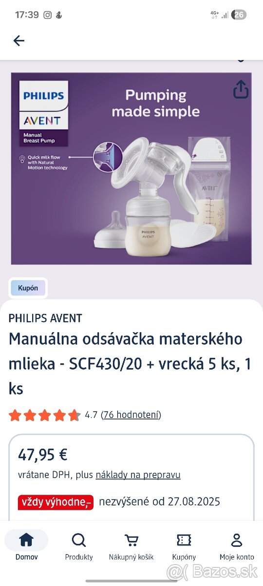 Odsávačka mlieka - 5