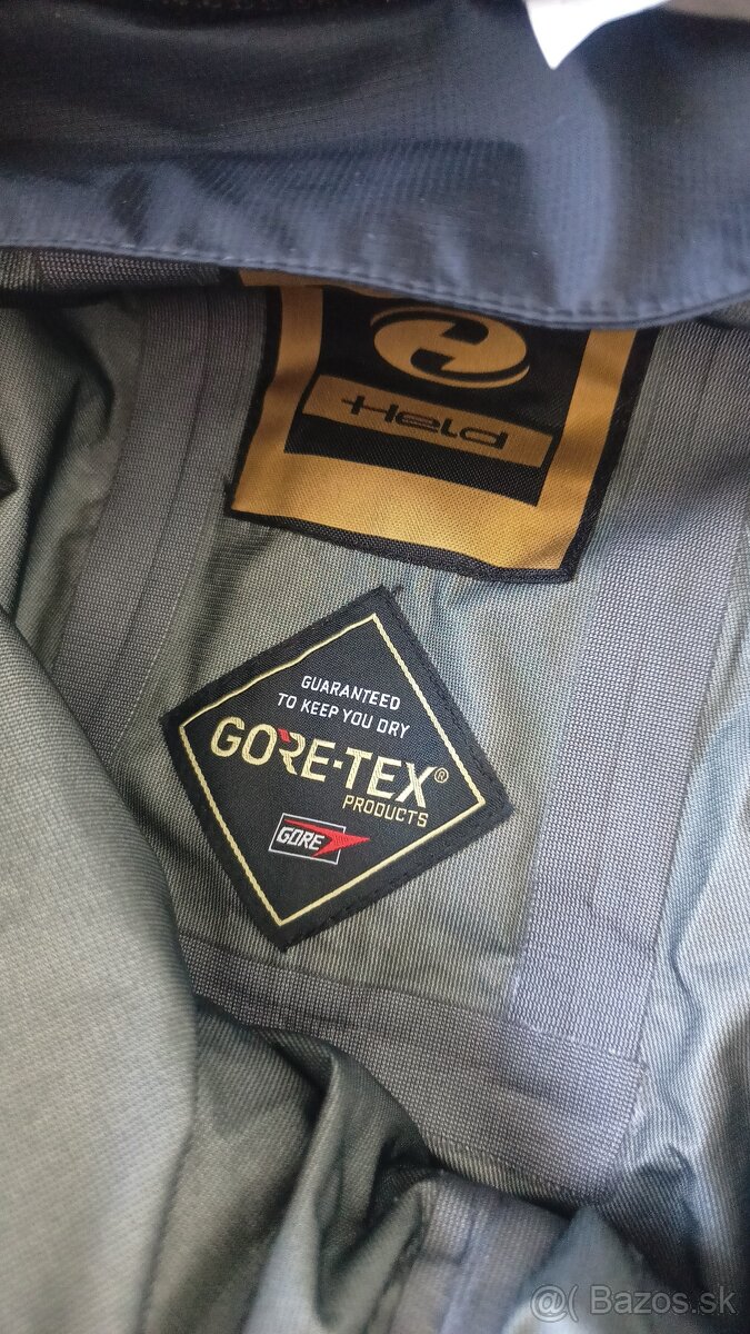 HELD 2-dielna moto kombineza koza / textil goretex, vel. M - 5