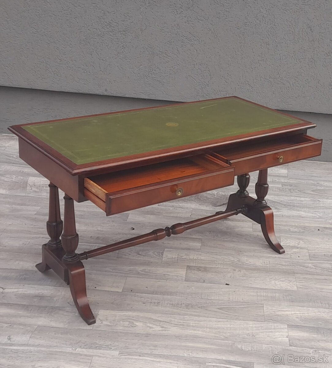 Stolík knižničný William IV Rosewood . - 5