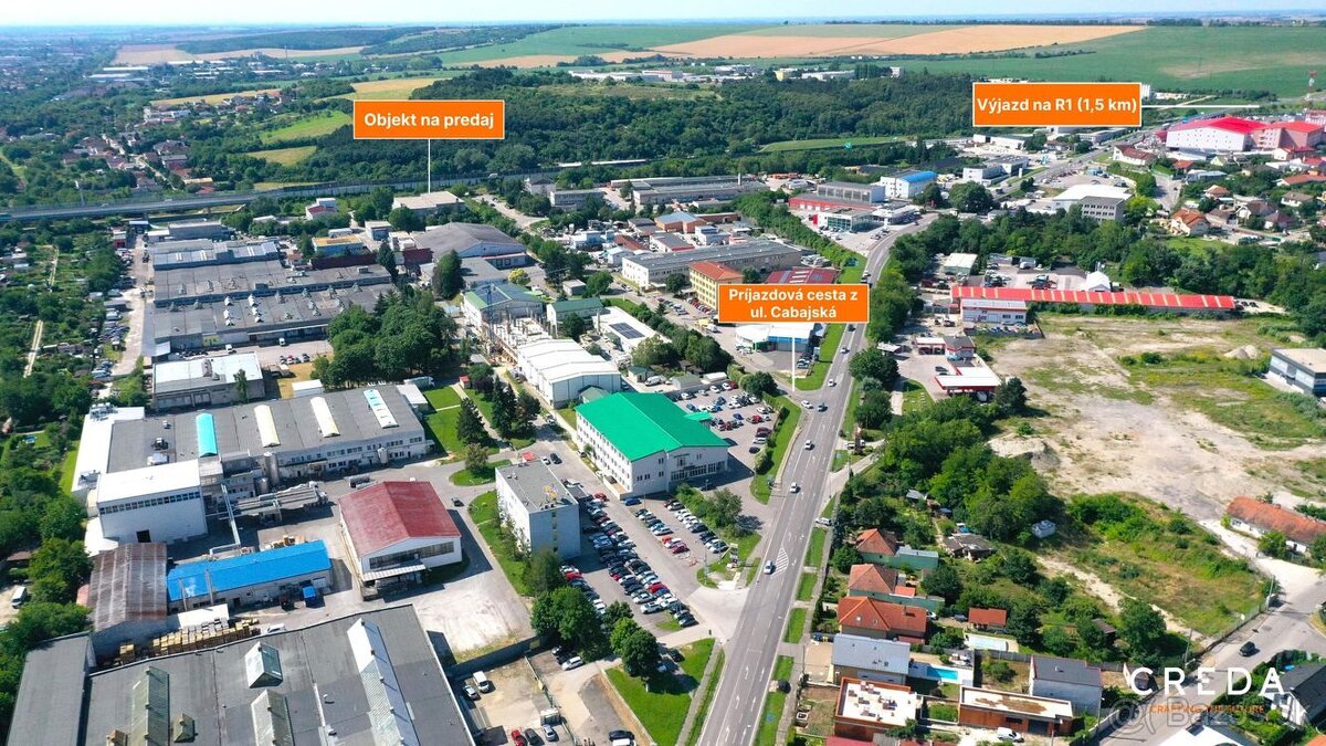 CREDA | predaj skladová hala s administratívou, Nitra, Murga - 5