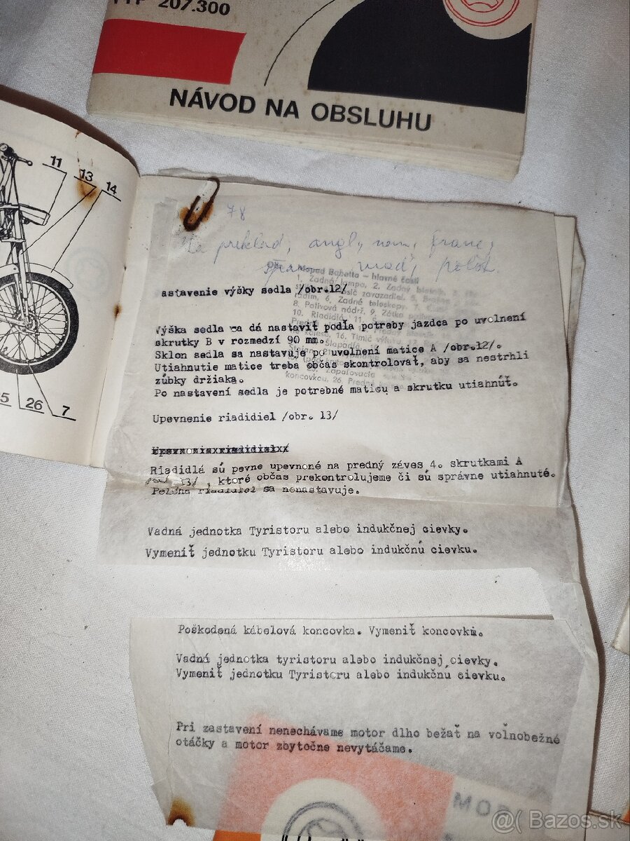 Jawa ,Vzacne - navod - 5