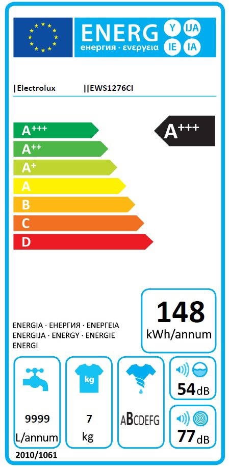 Electrolux 7kg EWS1276CI - 5