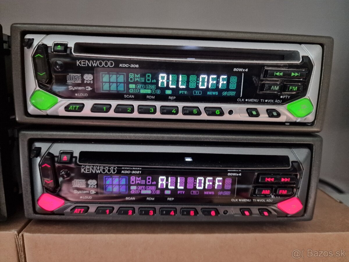 4x CD autorádia Kenwood - 5