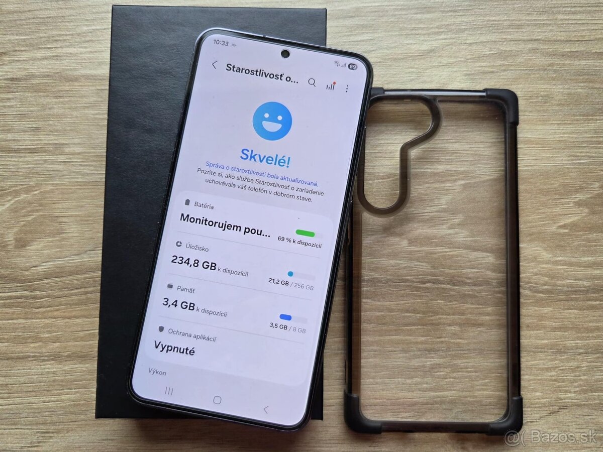 Samsung Galaxy S23 5G 8GB/256GB, cierny, kryt ,sklo - 5