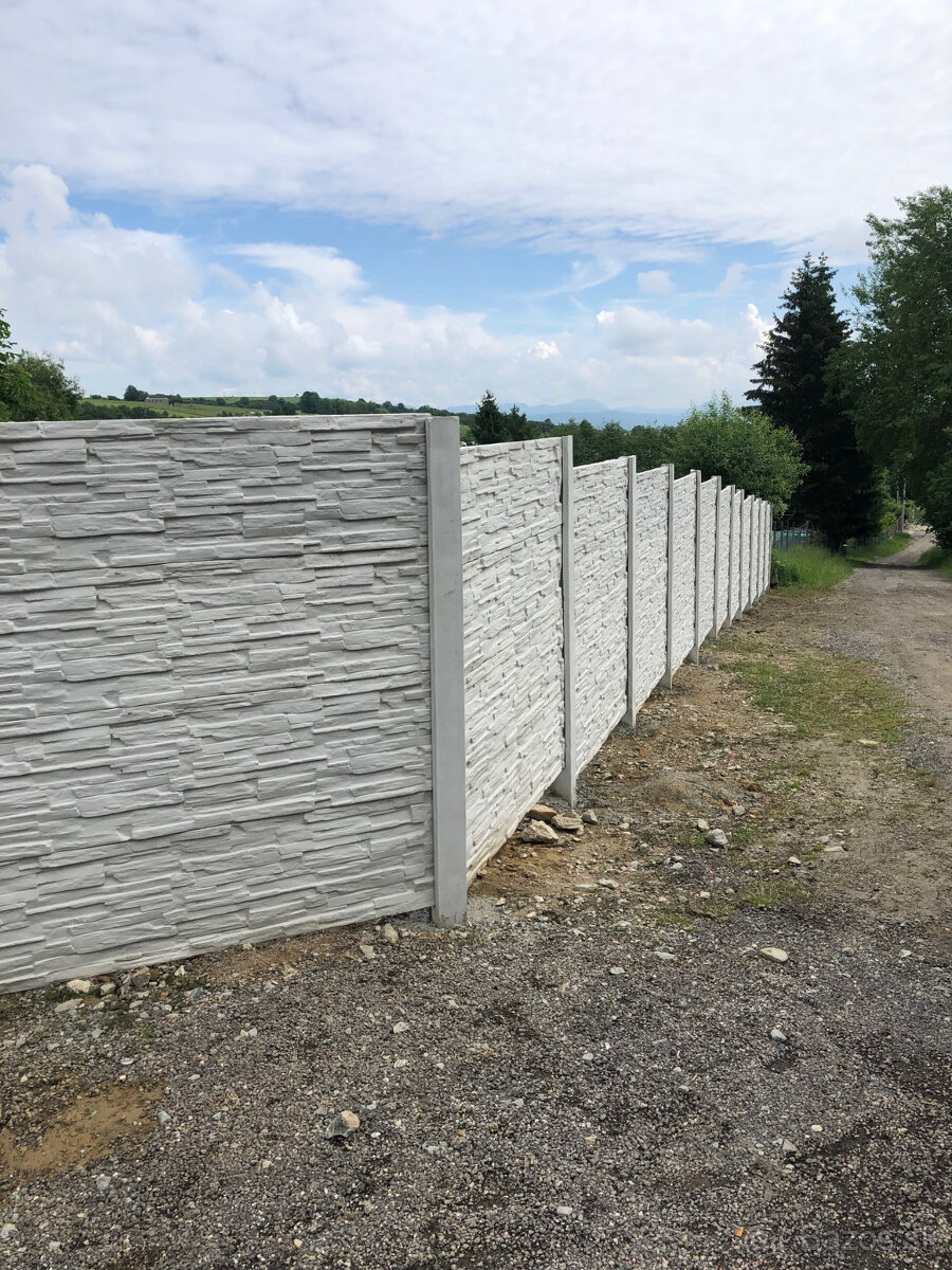 Kvalitné oplotenie priamo od výrobcu / BETÓNOVÉ PLOTY / - 5