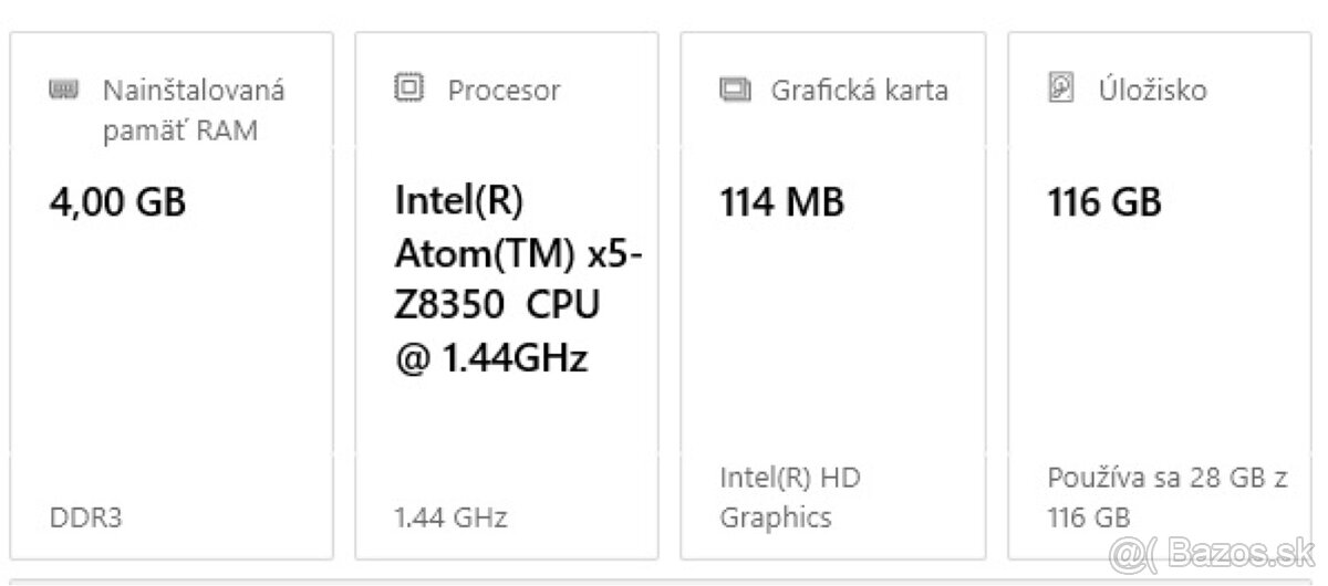 Tablet s klávesnicou LENOVO MIIX 320 - 5