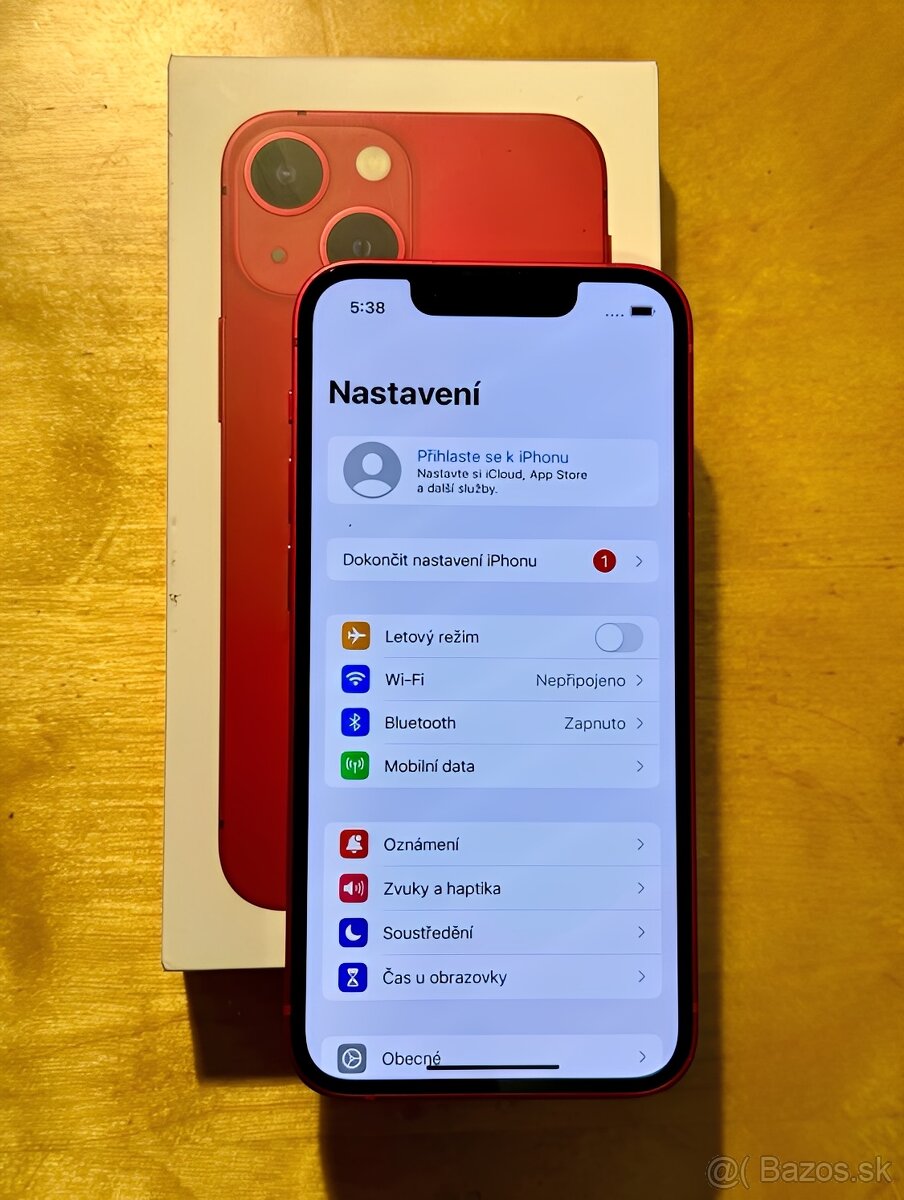 iPhone 13 Červená BATERIE 100% TOP - 5