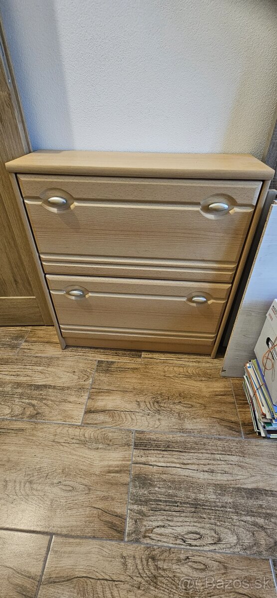 Predám kancelársky nábytok - skriňa, komoda, písací stôl - 5