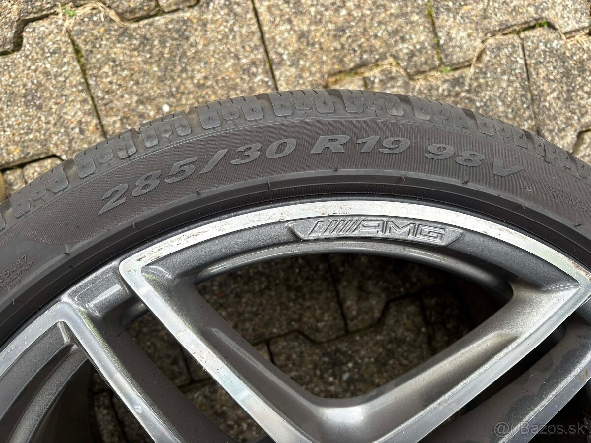 AMG R19 disky 5x112 + letné pneu Pirelli - 5