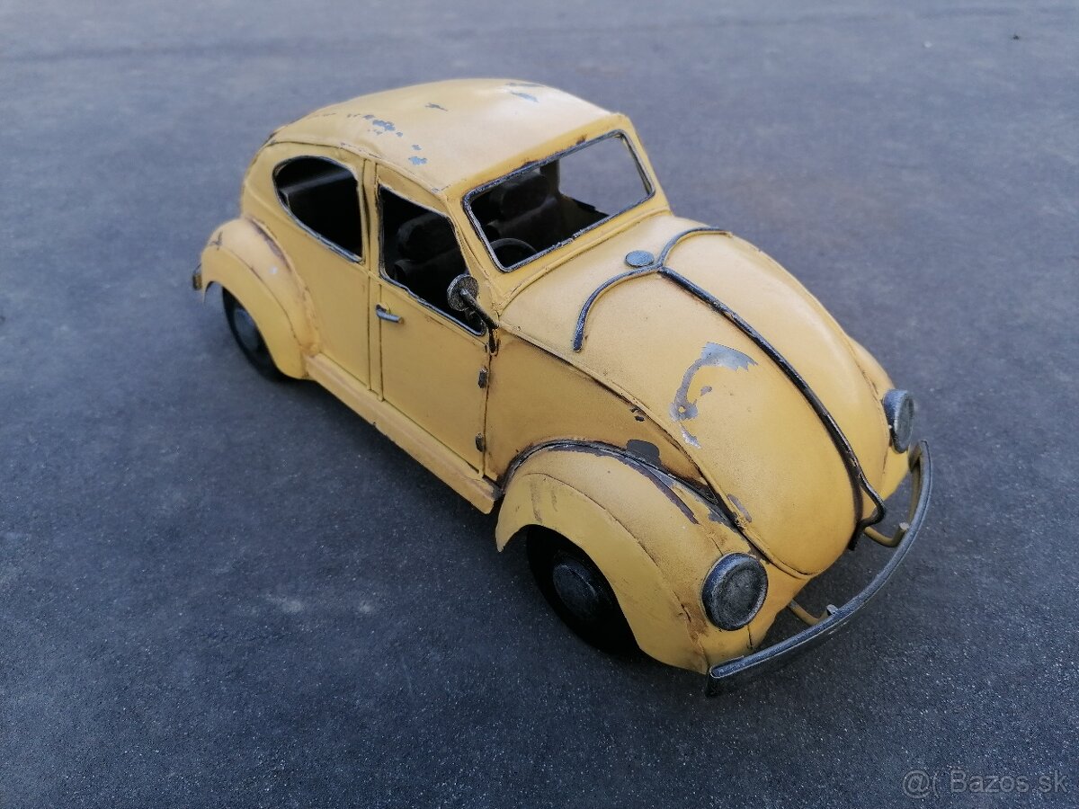 Predám starožitné plechové auto VW Beetle - 5