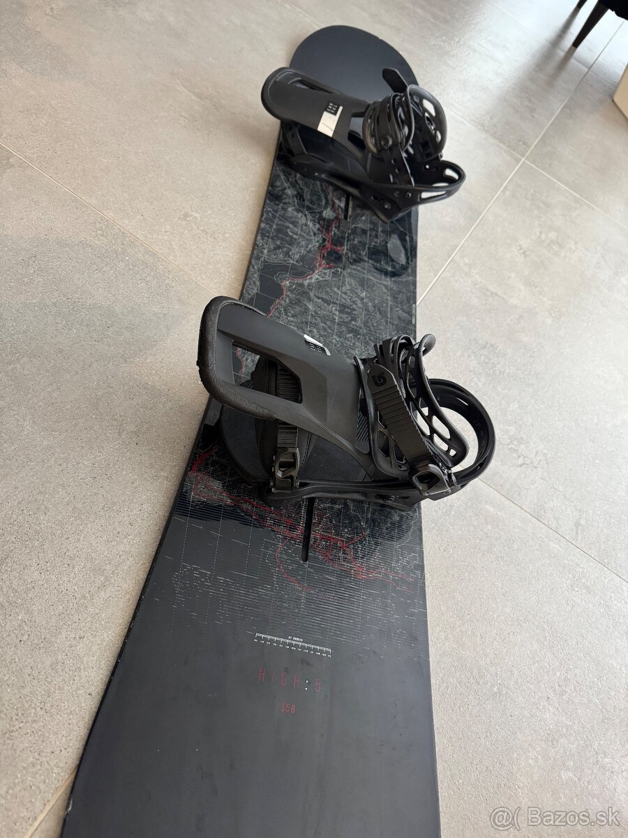 Endeavor high 5 158cm + viazanie burton cartel - 5