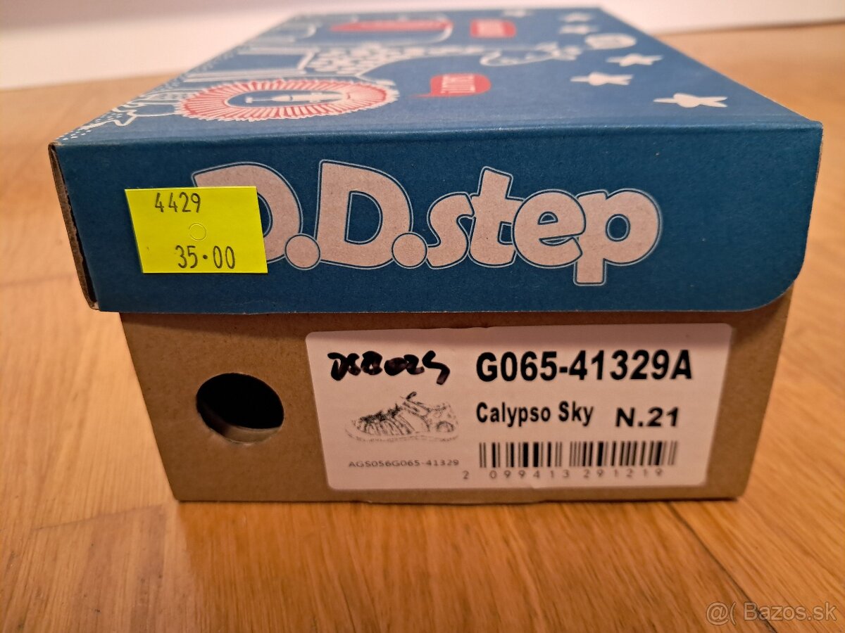 Sandálky D.D.step - zeleno modré 21 - 5