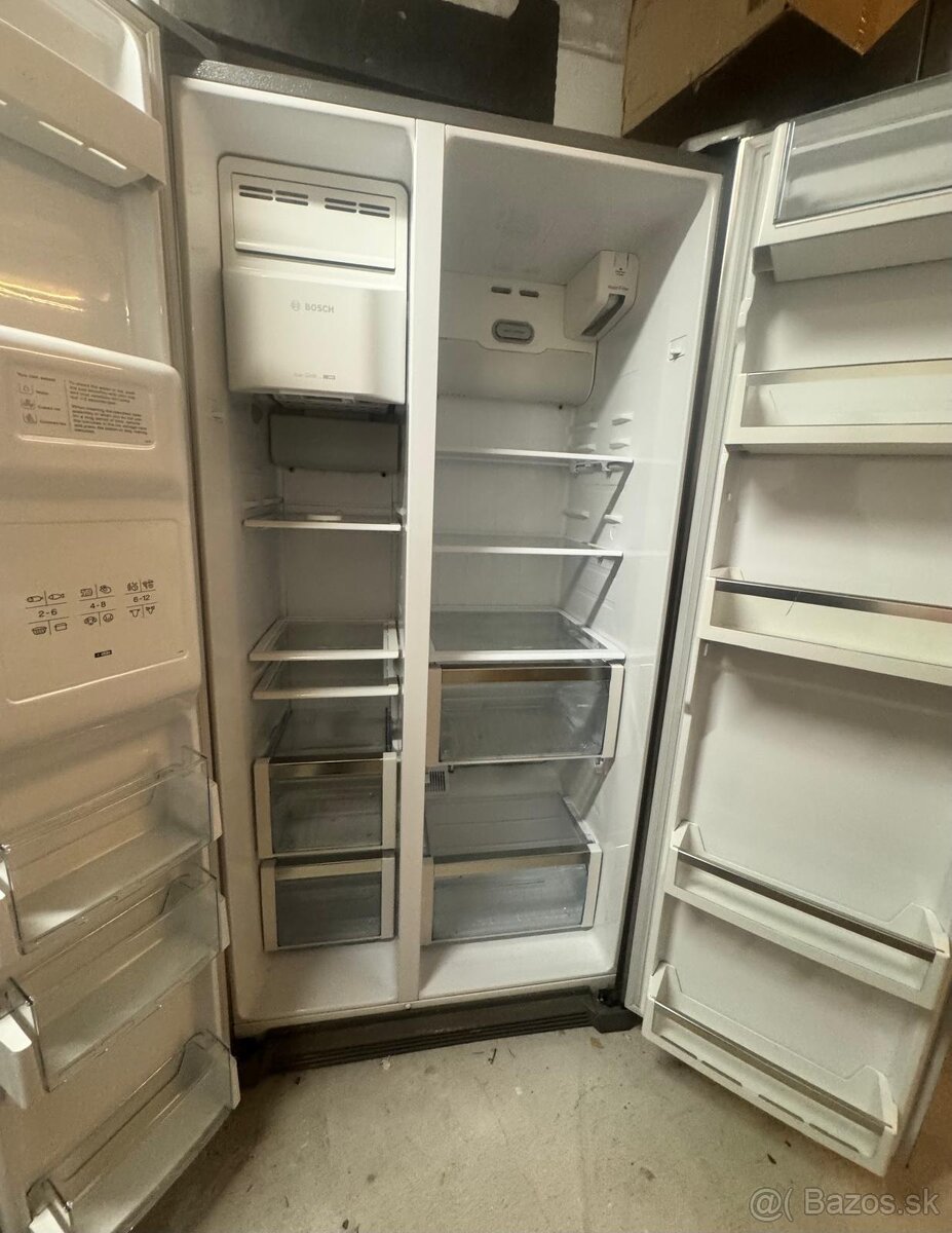 Americká chladnička Bosch Side-by-Side – Inox (NoFrost) - 5