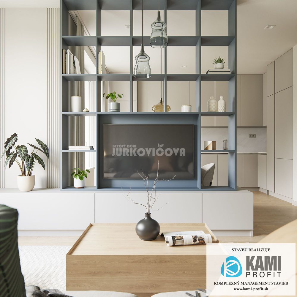 Jurkovicova Nitra - exkluzívne na predaj: 2-izbový byt v pro - 5