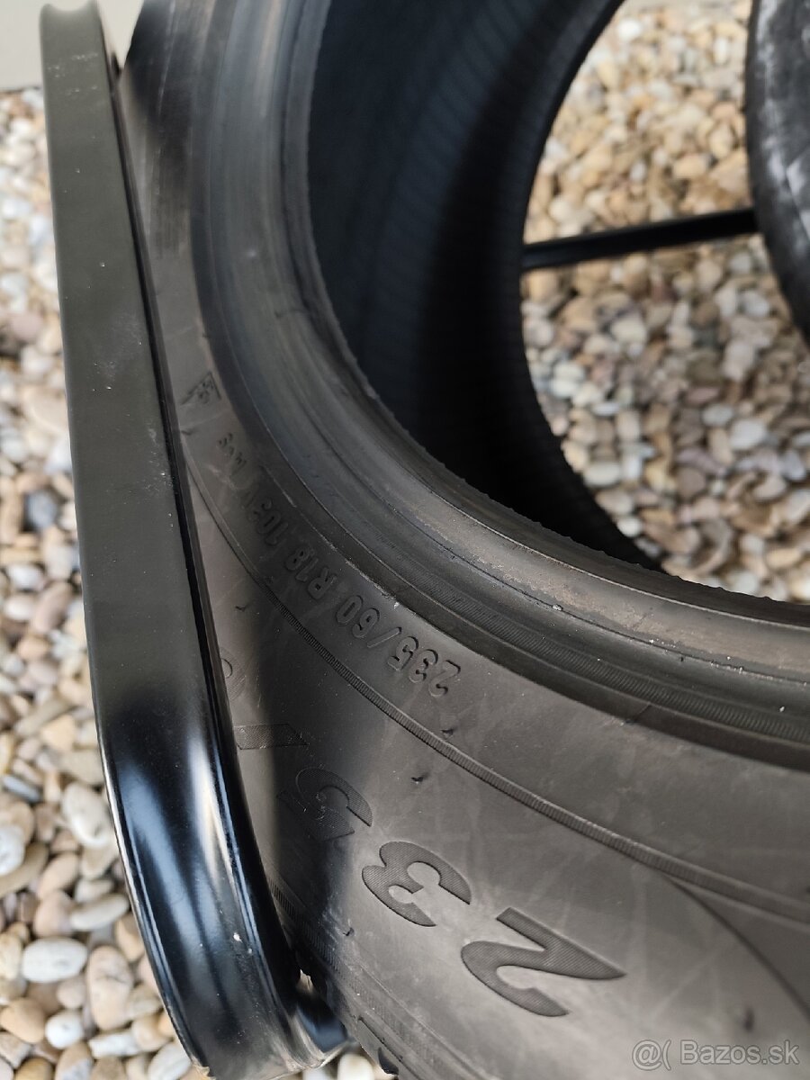3x zimné pneu Pirelli 235/60R18 - 5