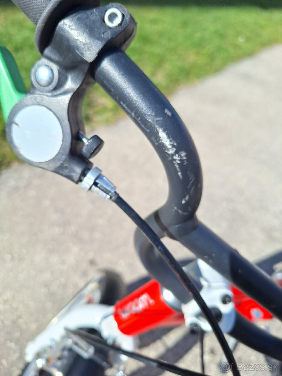 Detský bicykel Woom 3 (16") červený - 5