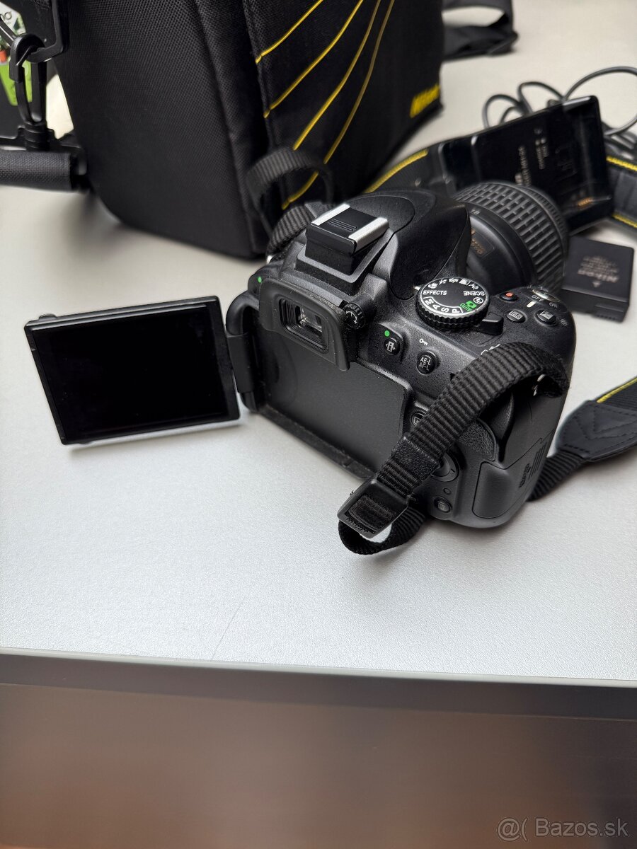 Predám Nikon D5100 + AF-S DX Nikkor 18-55mm f/3.5-5.6G VR - 5