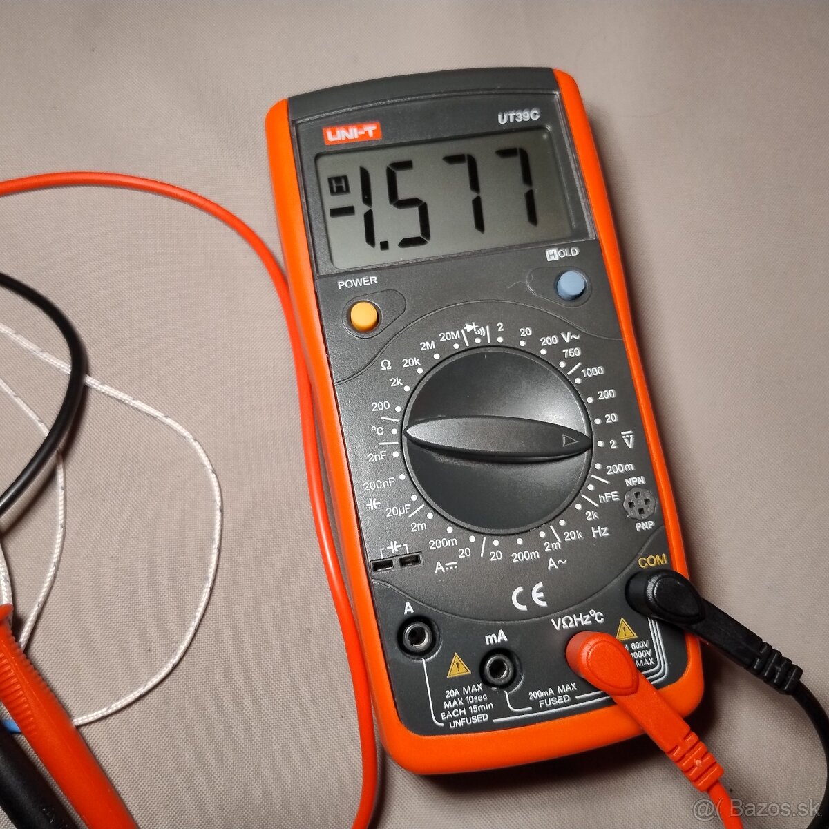 Uni-T UT39C - multimeter - Nový - 5