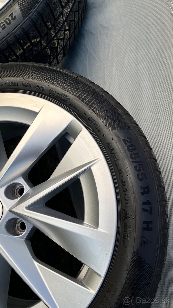 Octavia 4 zimná sada 5x112 r17 - 5