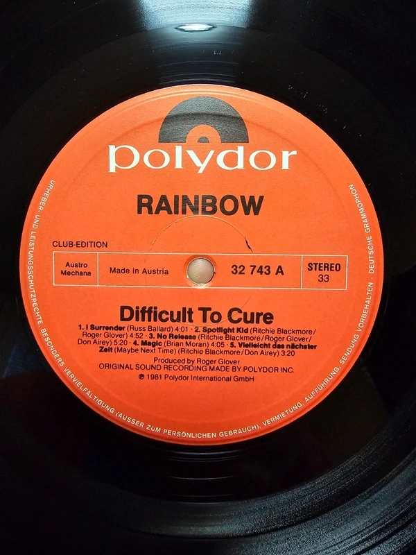 LP Rainbow - Difficult to cure - 5