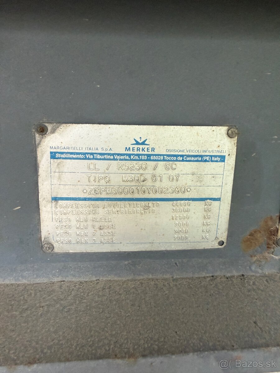 Náves plachtový MERKER (mulda) - 5