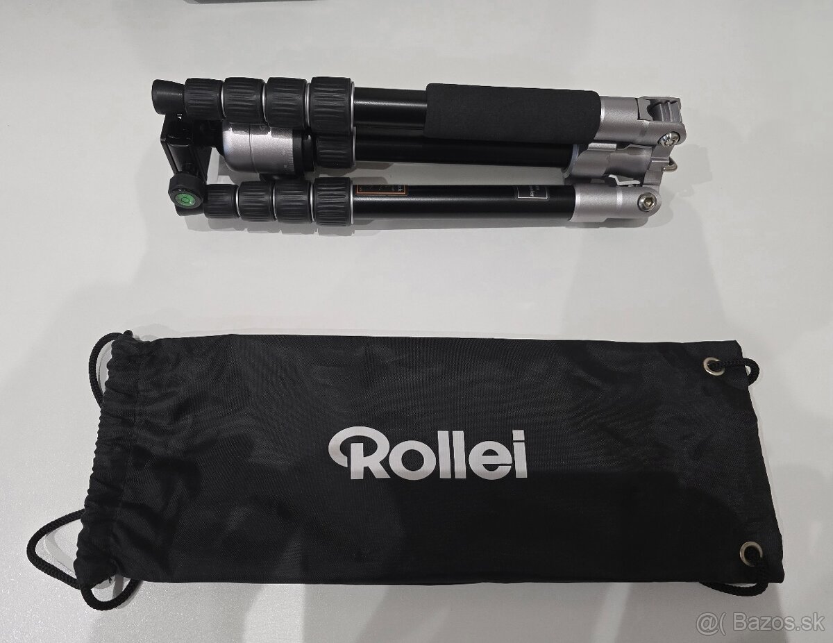 Nikon D5200 + 2 objektívy + statív Rollei + taška – komplet - 5