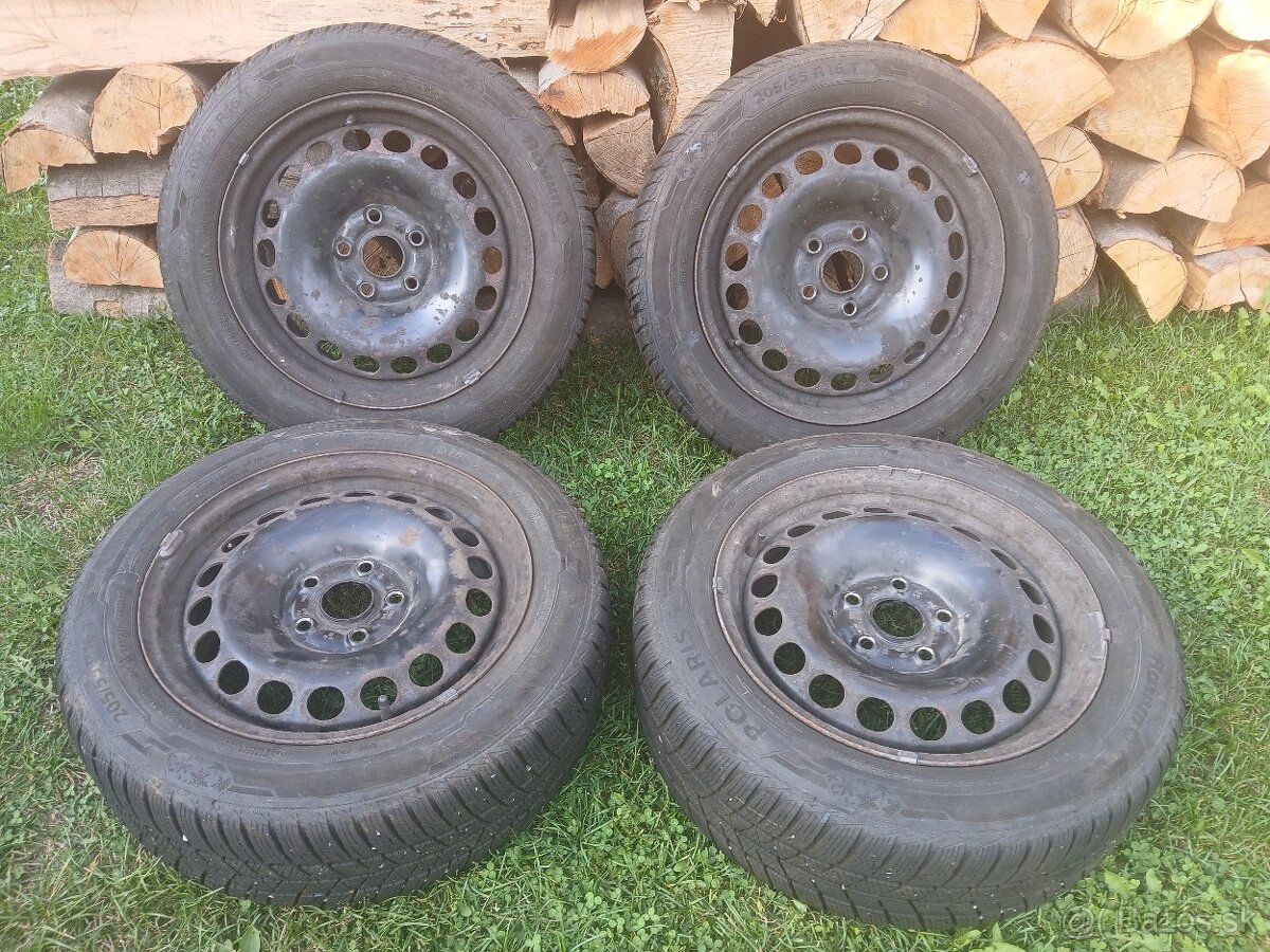 R16 205/55 5x112 zimné - 5