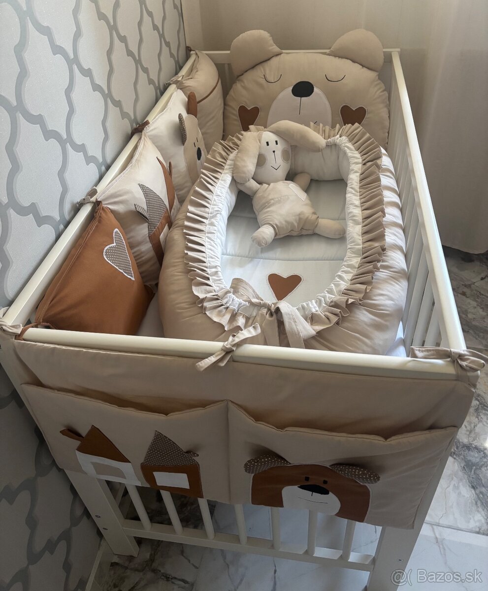 Bavlnený set do detskej postieľky - 5