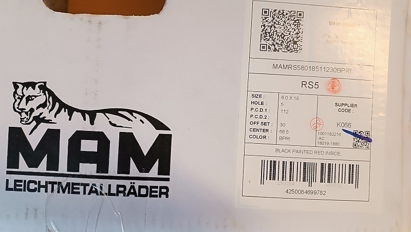 R18 5x112 mm RS5 veľmi pekné - 5