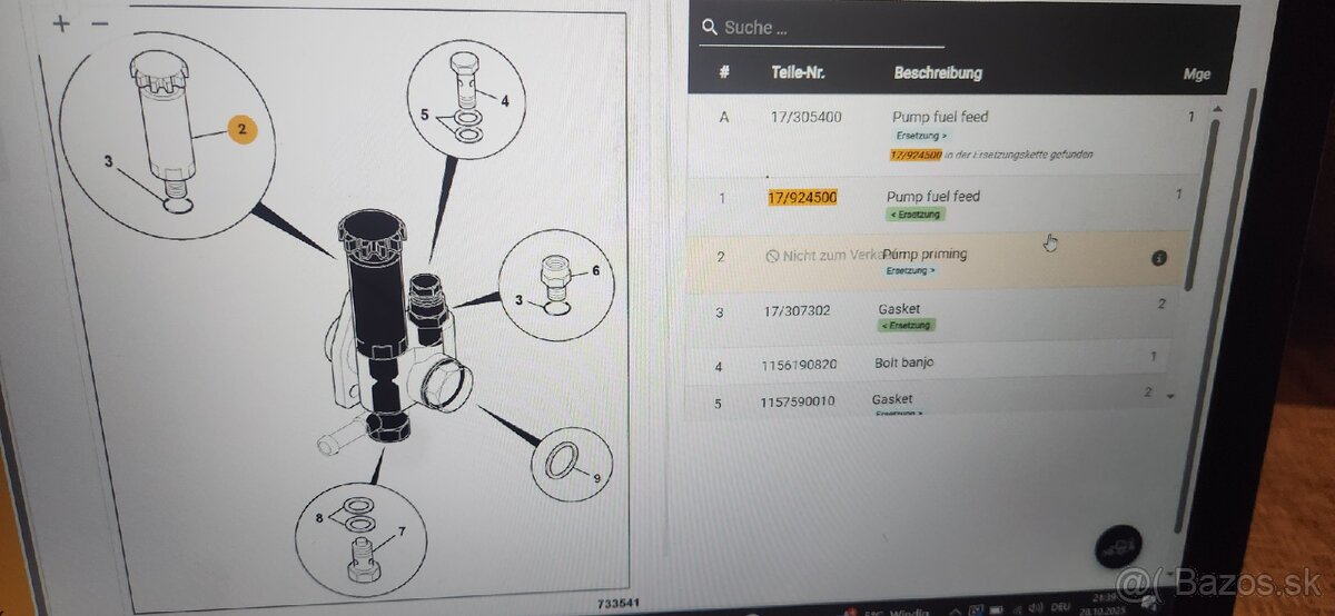 AC pumpa na JCB JS bagre - 5