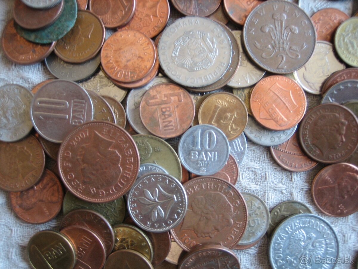 1 kg mincí, konvolut č.2. - 5